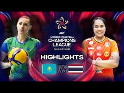 Zhetysu 🇰🇿 vs. Korat 🇹🇭 - Semi Final | AVC Champions League 2025 - Highlights