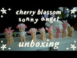 ENTIRE SONNY ANGEL Cherry Blossom 🌷👼🏻 BOX UNBOXING! | Tiffany Weng
