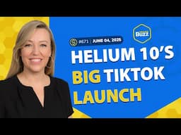 #671 – Helium 10’s Big TikTok Launch | TikTok Boosts Book Sales | Prime Day Prep |Weekly Buzz 6/4/25