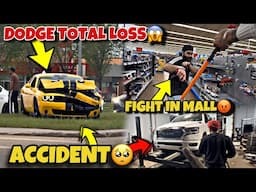 Accident ma Dodge Challenger Total￼ Loss ho gai😭 Canada ma first crash 🥺