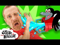 Holiday Magic Story for Kids with Steve and Maggie | Fruit Johny Johny Story | Toys and Playground