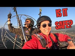 FLYING in the Sky in Laos- Is it SAFE?!