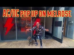 AC/DC pop up on Melrose