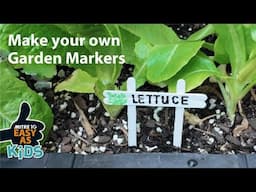 Make your own Garden Markers | Mitre 10 Easy As Kids DIY