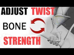 Cascadeur: Adjust Twist Bone Strength (60-Seconds!!)