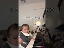 1 Day VS 10 Days of playing Piano