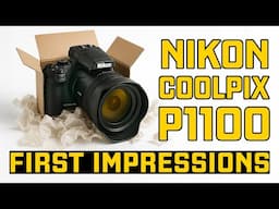 Should you buy the Nikon CoolPix P1100? (Unboxing and First Impressions)