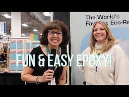 Water-based Resin?  NEW at Creativation '25
