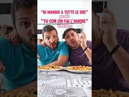 "IO MANGIO A TUTTE LE ORE" - parodia "TU CON CHI FAI L'AMORE" The Kolors 🍝🐽🕑🎵 #thekolors #parodia