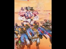 🔥 WRVENGERS 2.0 ASSEMBLE SCENE! || WAR ROBOTS SHORTS UNIVERSE WR || MAULER FIGHT ||