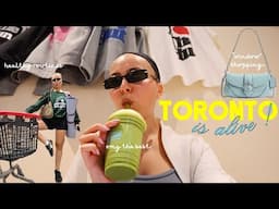 Keeping it very real- body talk + aritzia haul and BEST matcha in Toronto…