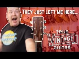 I can play anything I want at @truevintageguitar so I played a 1952 Les Paul and 53 Fender Esquire