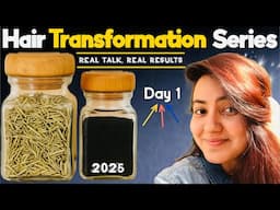 1 Week Hair Transformation Series (Day 1): Start with Deep Hair Oil Ritual for Longer Thicker Hair💕
