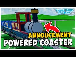 EXCITING Theme Park Tycoon 2 Update Details Revealed