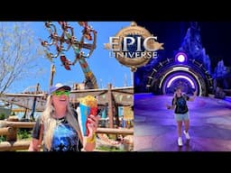 Epic Universe MEGAVLOG - OPEN TO CLOSE! BEST SNACKS & RIDES, CHARACTERS, Everything You Need to See!