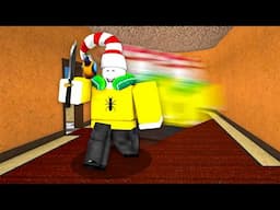 Using SPEED HACKS to go 2,346,631 MPH in MM2... (Roblox Movie)