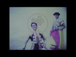 Corrida scene in 70s Archival Footage