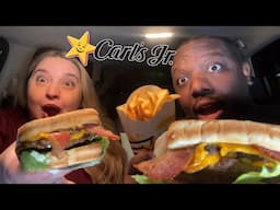 Trying CARL'S JR. New Menu Items! [Food Review]