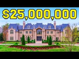 Chateau De La Roche | French Style Mega Mansion in New Jersey