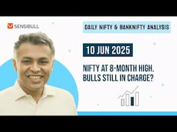 NIFTY & BANK NIFTY Analysis for Tomorrow | Stock Market Outlook | 10 June 2025, Tuesday