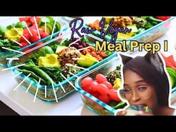 What I ate last week to lose weight | Raw Vegan Meal Prep | Korenn Rachelle