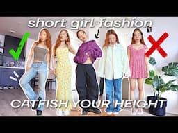if you're SHORT, STOP dressing like this! (petite fashion style secrets 101)
