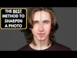 professional way to sharpen a photo