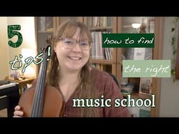 5 Things to Consider when Looking for Music Schools