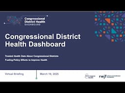 District-Level Health Data: Understanding Constituent Health to Inform Policy