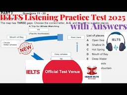 IELTS Listening Actual Test 2025 with Answers | 09.04.2025