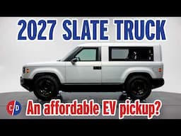 2027 Slate Truck EV Will Be Very Customizable, Priced Under $28,000