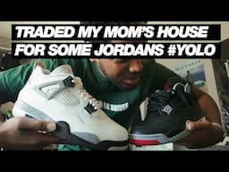 GOT LUCKY TWICE?! - Air Jordan 4 'White Cement' Pickup & Review!