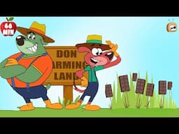 Chocolate Trees & Milk Rivers: Dog vs Rats | Doggy Don | Rat A Tat | 1 Hour Non-Stop | Funny Cartoon