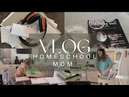 HOMESCHOOL MOM DITL||WRAPPING THINGS UP + STARTING THE CLEAN-OUT+ BEST PASTA SALAD RECIPE🤍☀️