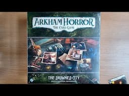 The Drowned City Investigator Expansion Overview - Arkham Horror the Card Game