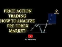 HOW TO ANALYZE FOREX PRE-MARKET | PURE PRICE ACTION ANALYSIS | TECHNICAL ANALYSIS FOR BEGINNERS