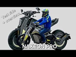 NAXEON PRO intelligent electric motorbike. Test ride and honest  review.