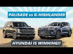 2026 Hyundai Palisade vs 2025 Toyota Grand Highlander