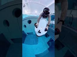 Underwater Jetski Makes You Feel Like Aquaman! 🤯 #jetski #swimmingpool #vehicles