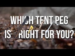 Do Wooden Carved Tent Pegs Really Suck That Bad?