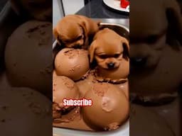 Ice cream puppy 🐶 #funnyvideo #satiafying #viralshorts #video
