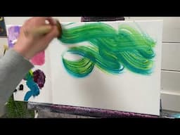 What Will It Be? This One Even Surprised Me!! Acrylic Painting Tutorial