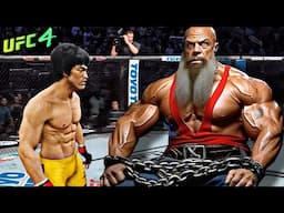 Bruce Lee vs. Aggressive Titanium Man (EA sports UFC 4)