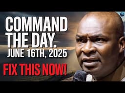 Command Your Day: Why You're Not Seeing Results — FIX THIS NOW! | Apostle Joshua Selman