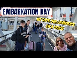 Boarding Carnival Radiance in Long Beach, CA 2025