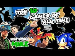 Top 10 Video Games OF ALL TIME | Hat Stack Mike