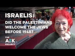 Israelis: Did Palestinians welcome the Jews before 1948?