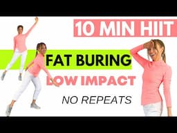 🔥10 Min Low Impact Cardio Workout for Weight Loss 🔥 Fat Burning Moves