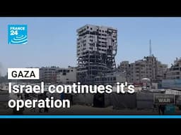 Israel continues it's operation in Gaza: at least 12 palestinians killed • FRANCE 24 English