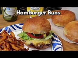 Homemade Hamburger Buns (Bread Machine Method)